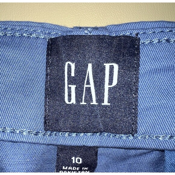 Gap Classic Mid Rise Short Women’s Size 10 Dutch Blue - Picture 3 of 9
